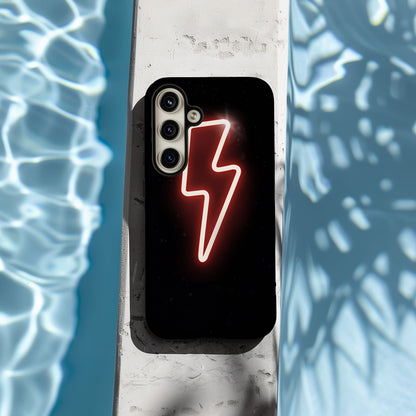 Pink Power Up Lightning Bolt Magsafe iPhone Case - Techy Treasures -  