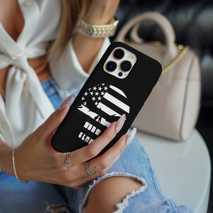 Punisher American Flag Magsafe iPhone Case - Techy Treasures -  