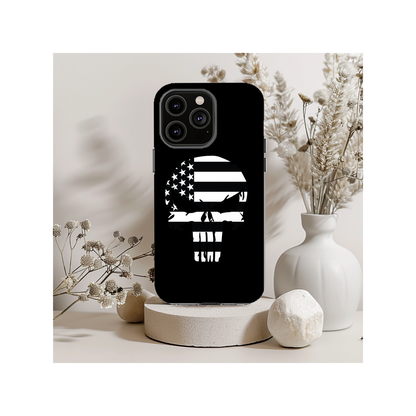 Punisher American Flag Magsafe iPhone Case - Techy Treasures -  