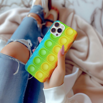 Rainbow Pop-It Magsafe iPhone Case - Techy Treasures -  