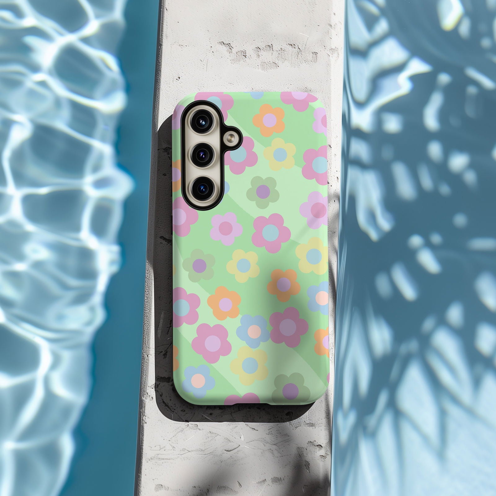 Retro Floral iPhone Case Magsafe iPhone Case - Artistic & Colorful Protection for Your Device - Techy Treasures -  