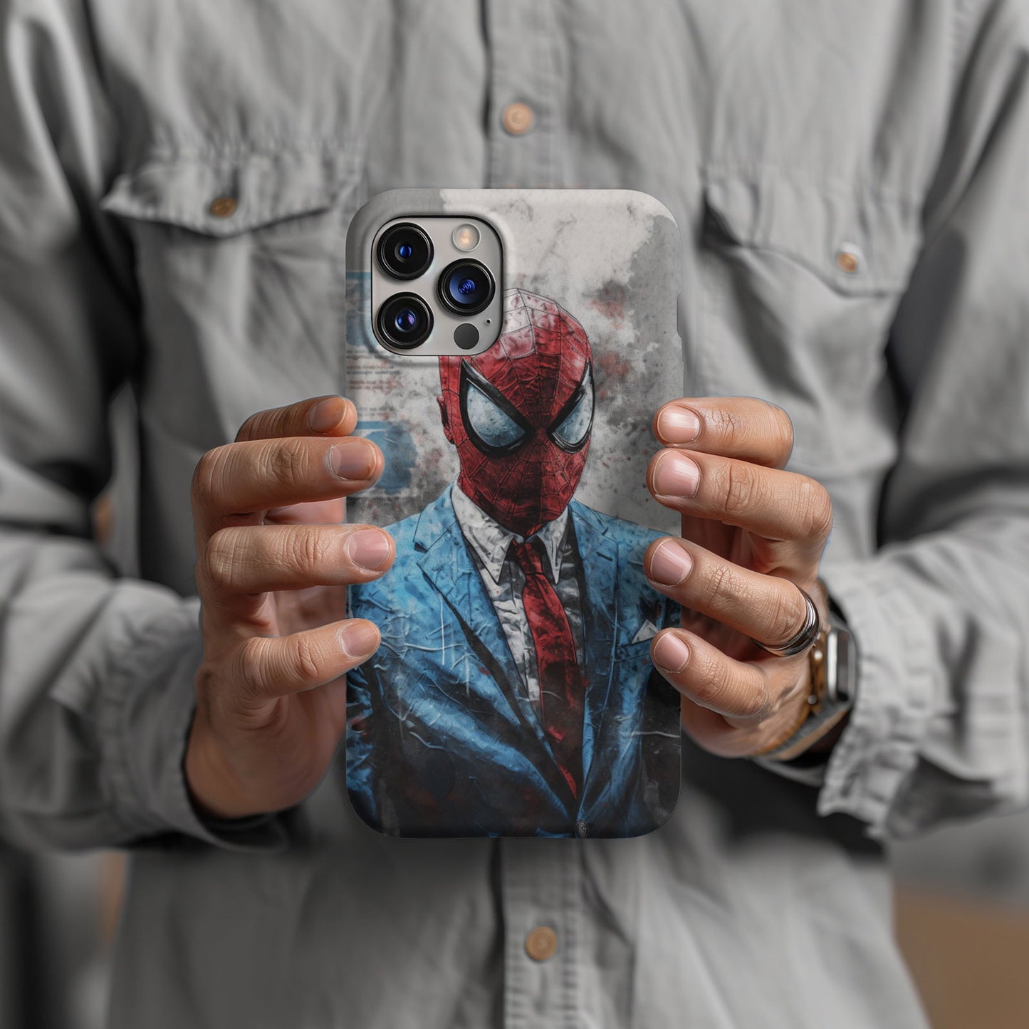 Spider-Man Web-Slinger Protective Magsafe Tough Phone Case - Techy Treasures -  