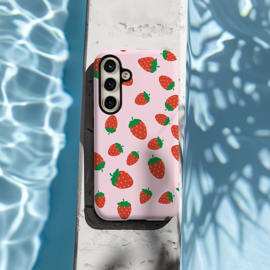 Strawberry Fields Magsafe iPhone Case - Techy Treasures - Mobile Phone Cases 