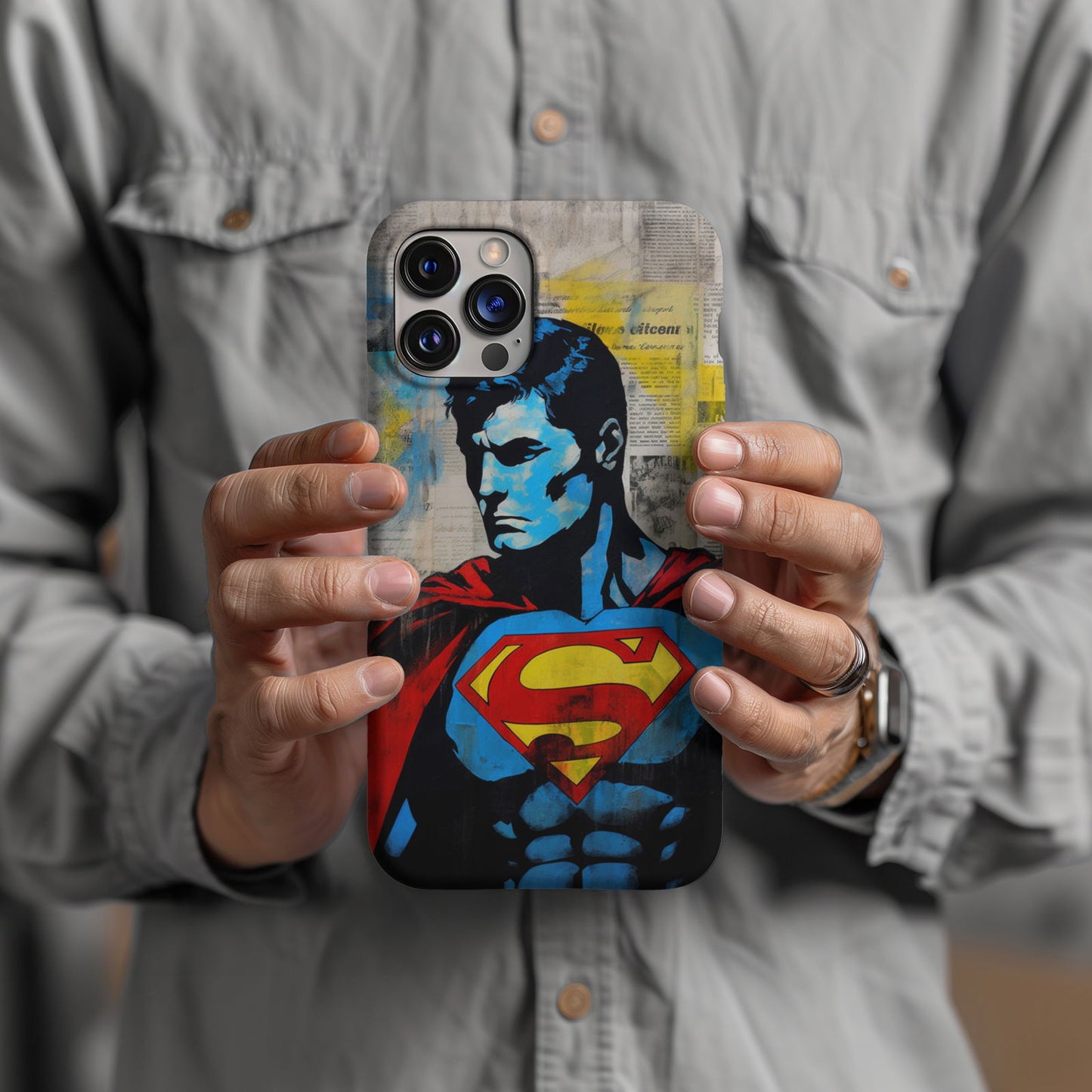 Superman Man of Steel Magsafe Tough Phone Case - Techy Treasures -  