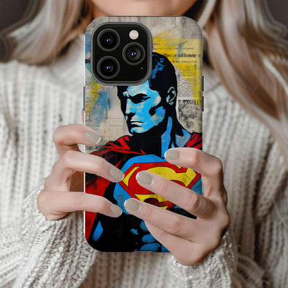 Superman Man of Steel Magsafe Tough Phone Case - Techy Treasures -  