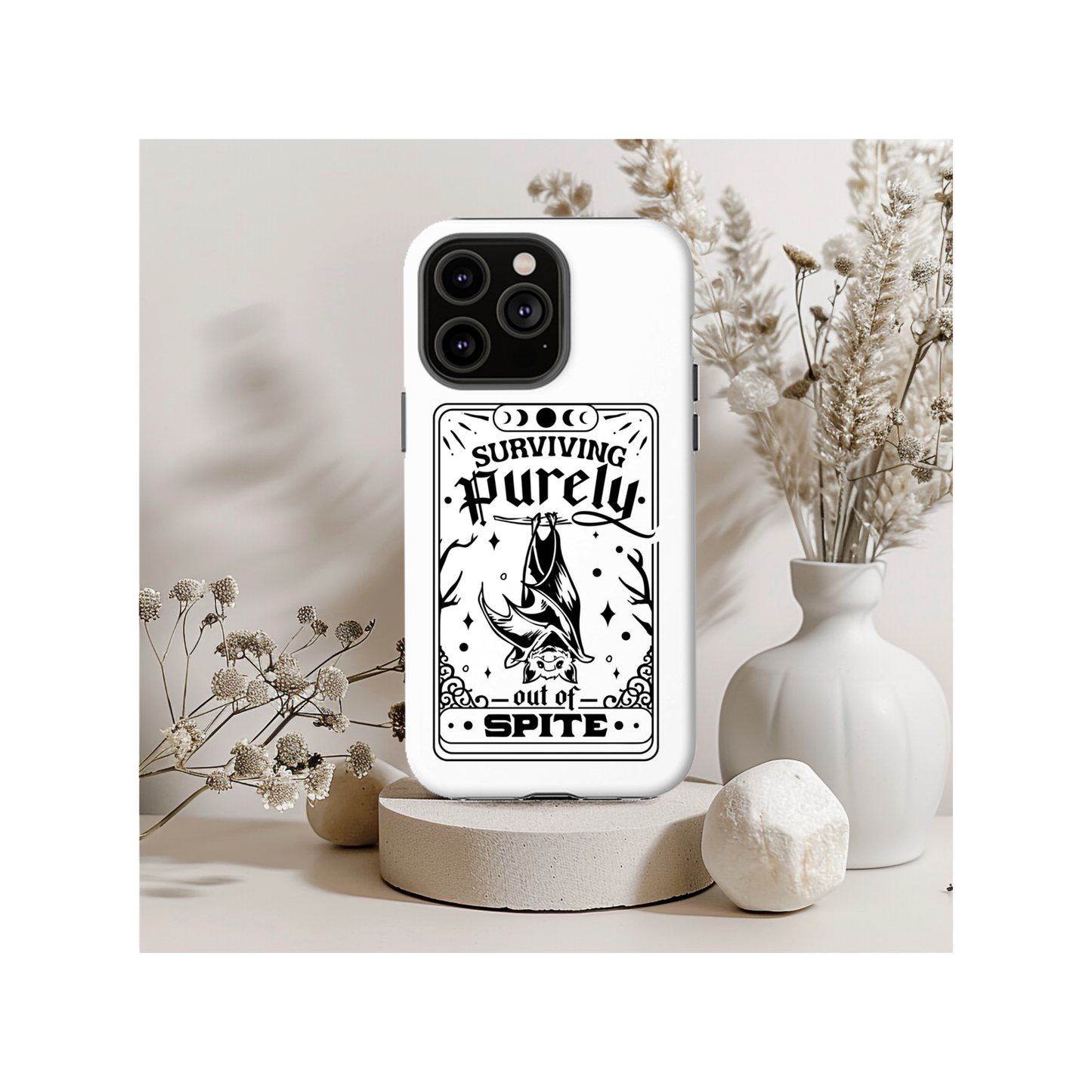 Surviving Purely Out Of Spite Tarot Magsafe iPhone Tough Case - Techy Treasures -  
