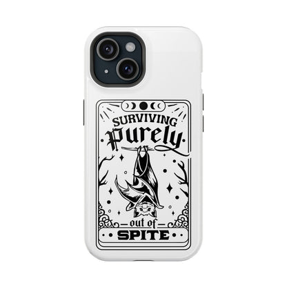 Surviving Purely Out Of Spite Tarot Magsafe iPhone Tough Case - Techy Treasures - Phone Case 