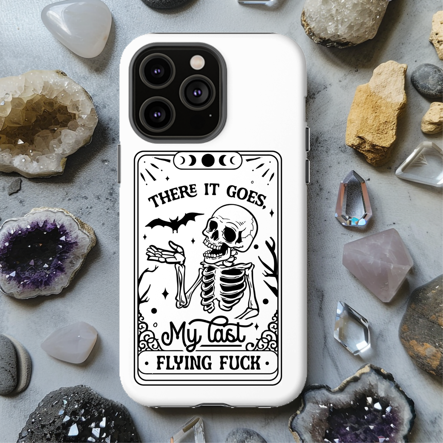 There It Goes, My Last Flying Fuck Tarot Magsafe iPhone Tough Case - Techy Treasures -  