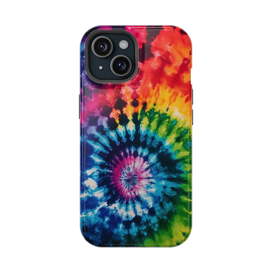 Tie-Dye Magsafe iPhone Case - Techy Treasures - Mobile Phone Cases 
