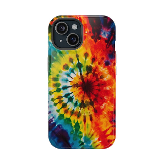 Tie-Dye Magsafe iPhone Case - Techy Treasures - Mobile Phone Cases 