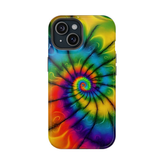 Tie-Dye Magsafe iPhone Case - Techy Treasures - Mobile Phone Cases 