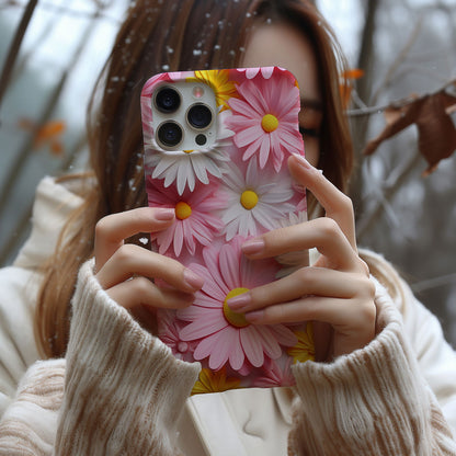 Vibrant 3D Floral iPhone Case Magsafe iPhone Case - Artistic & Colorful Protection for Your Device - Techy Treasures -  