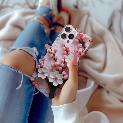 Vibrant 3D Floral iPhone Case Magsafe iPhone Case - Artistic & Colorful Protection for Your Device - Techy Treasures -  