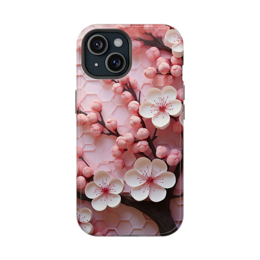 Vibrant 3D Floral iPhone Case Magsafe iPhone Case - Artistic & Colorful Protection for Your Device - Techy Treasures - Mobile Phone Cases 