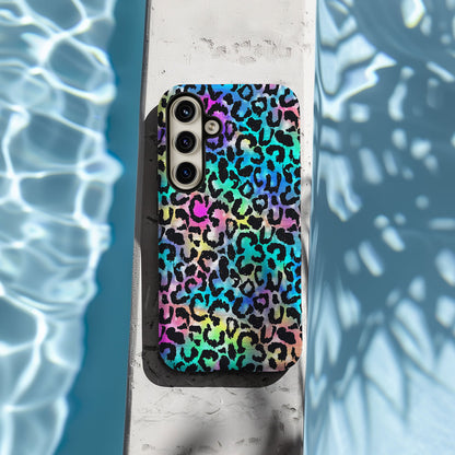 Vibrant Multi-Colored Leopard Print Magsafe iPhone Case - Techy Treasures -  