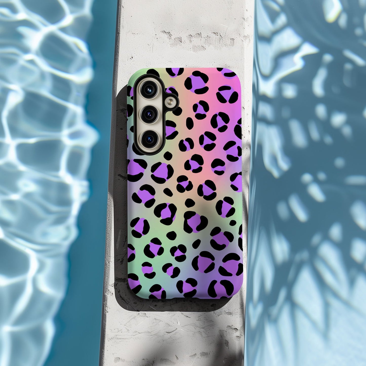 Vibrant Multi-Colored Leopard Print Magsafe iPhone Case - Techy Treasures -  