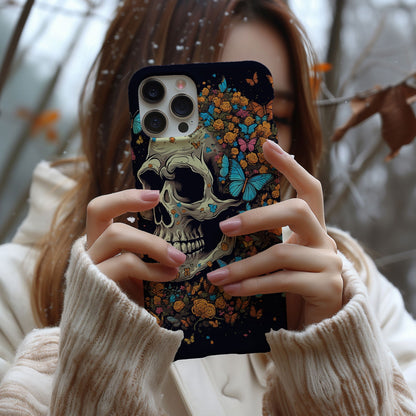 Vibrant Skull Design MagSafe iPhone Case - Techy Treasures -  