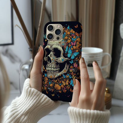 Vibrant Skull Design MagSafe iPhone Case - Techy Treasures -  