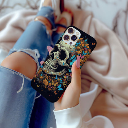 Vibrant Skull Design MagSafe iPhone Case - Techy Treasures -  