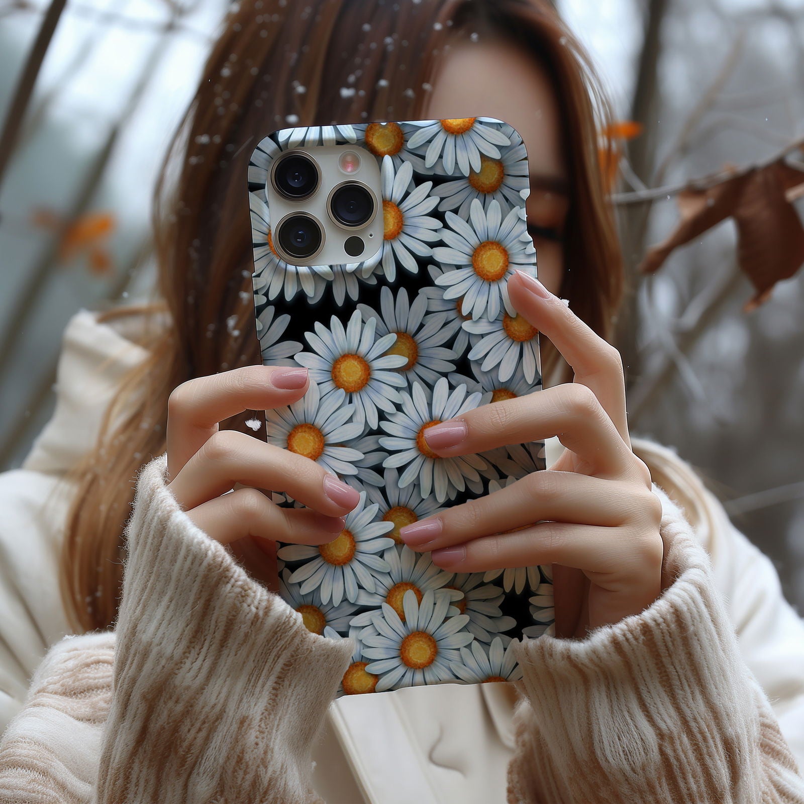 Vibrant Sunflower Floral iPhone Case Magsafe iPhone Case - Artistic & Colorful Protection for Your Device - Techy Treasures -  