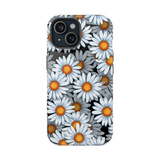 Vibrant Sunflower Floral iPhone Case Magsafe iPhone Case - Artistic & Colorful Protection for Your Device - Techy Treasures - Mobile Phone Cases 
