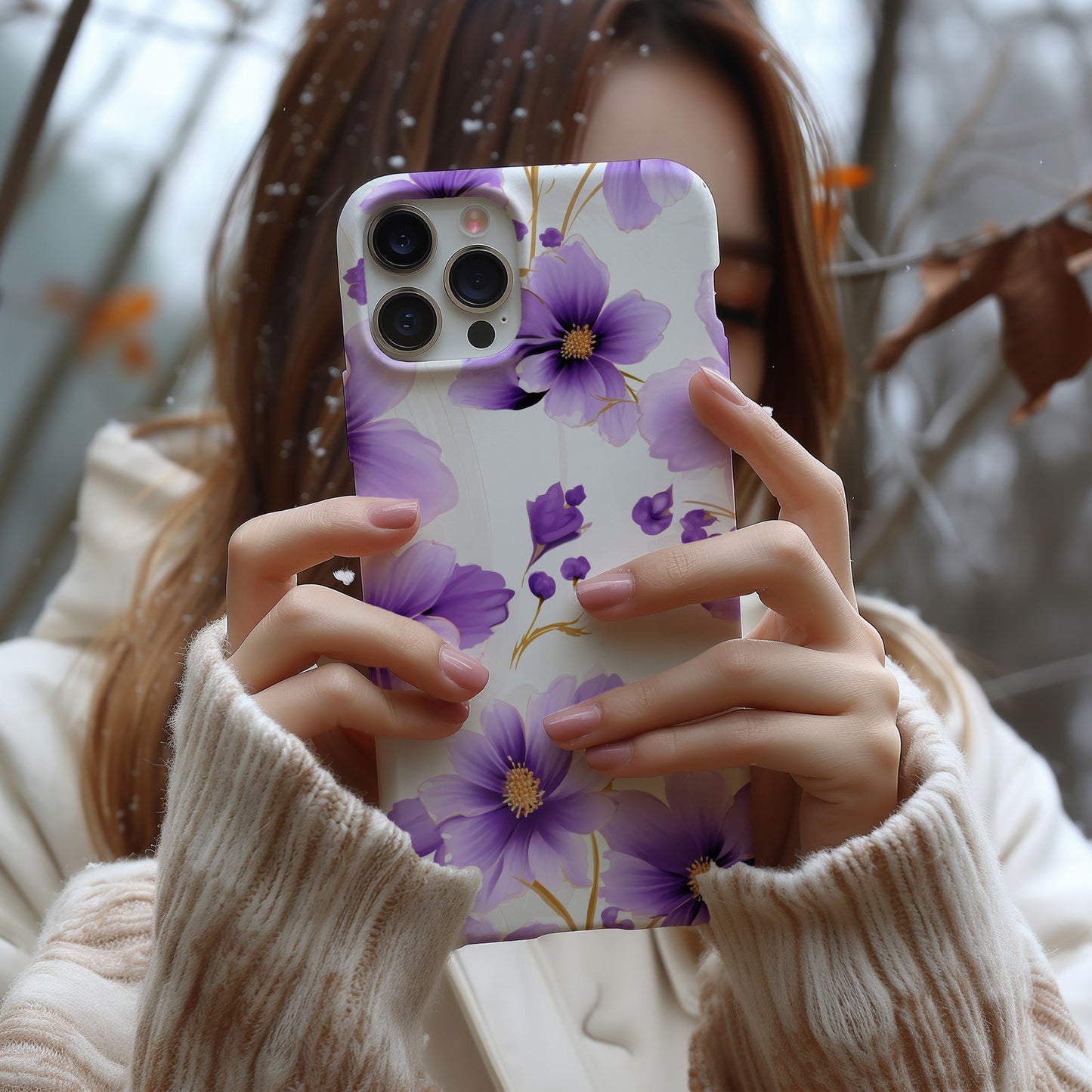 Vibrant Watercolor Floral iPhone Case Magsafe iPhone Case - Artistic & Colorful Protection for Your Device - Techy Treasures -  