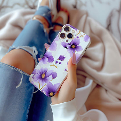 Vibrant Watercolor Floral iPhone Case Magsafe iPhone Case - Artistic & Colorful Protection for Your Device - Techy Treasures -  