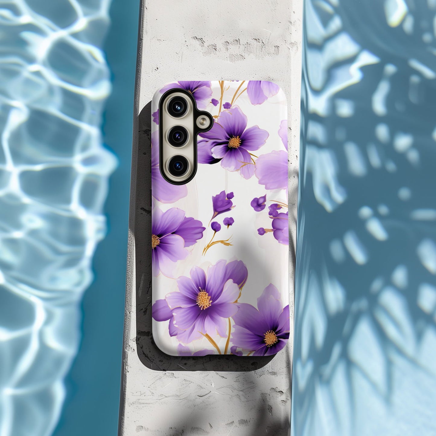 Vibrant Watercolor Floral iPhone Case Magsafe iPhone Case - Artistic & Colorful Protection for Your Device - Techy Treasures -  
