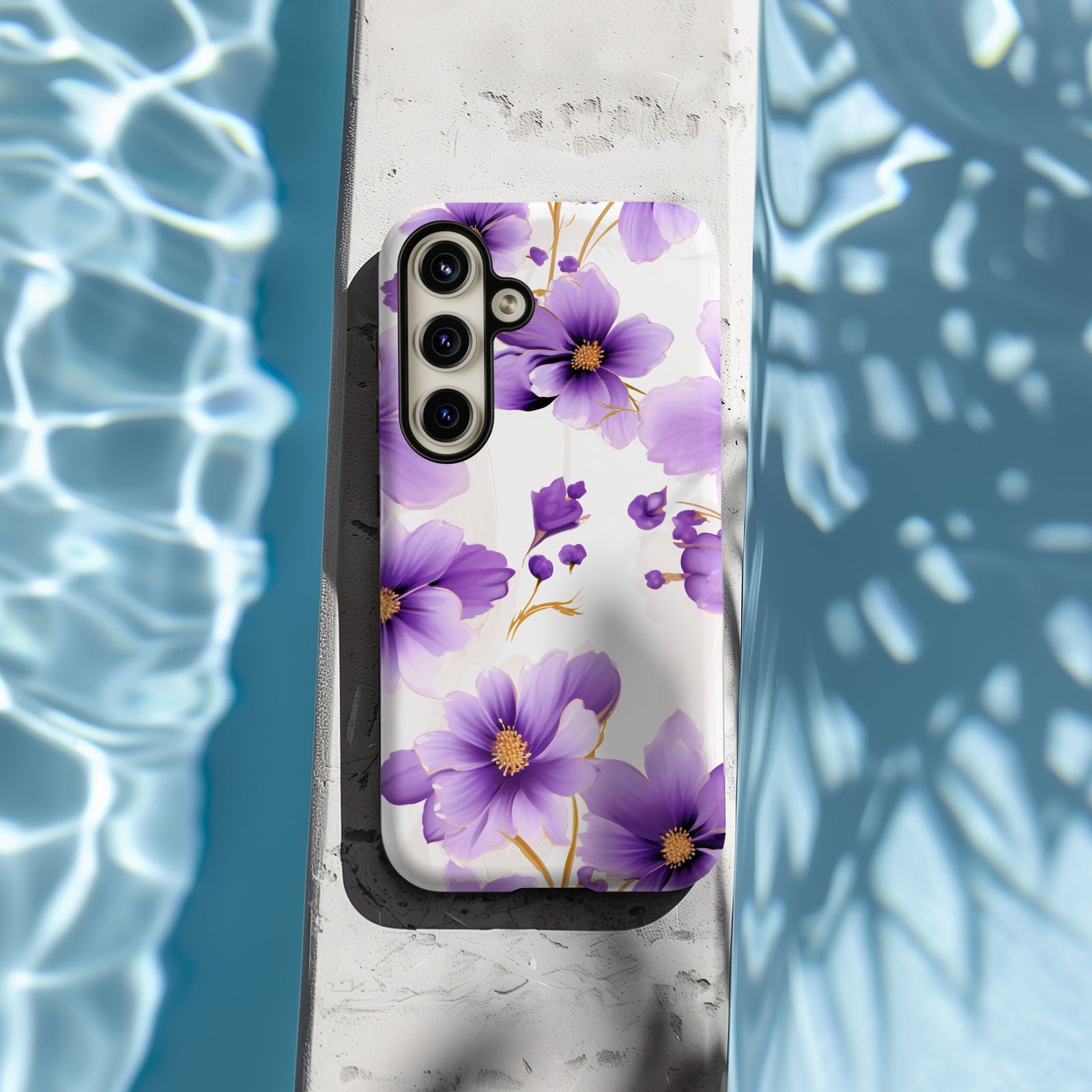 Vibrant Watercolor Floral iPhone Case Magsafe iPhone Case - Artistic & Colorful Protection for Your Device - Techy Treasures -  