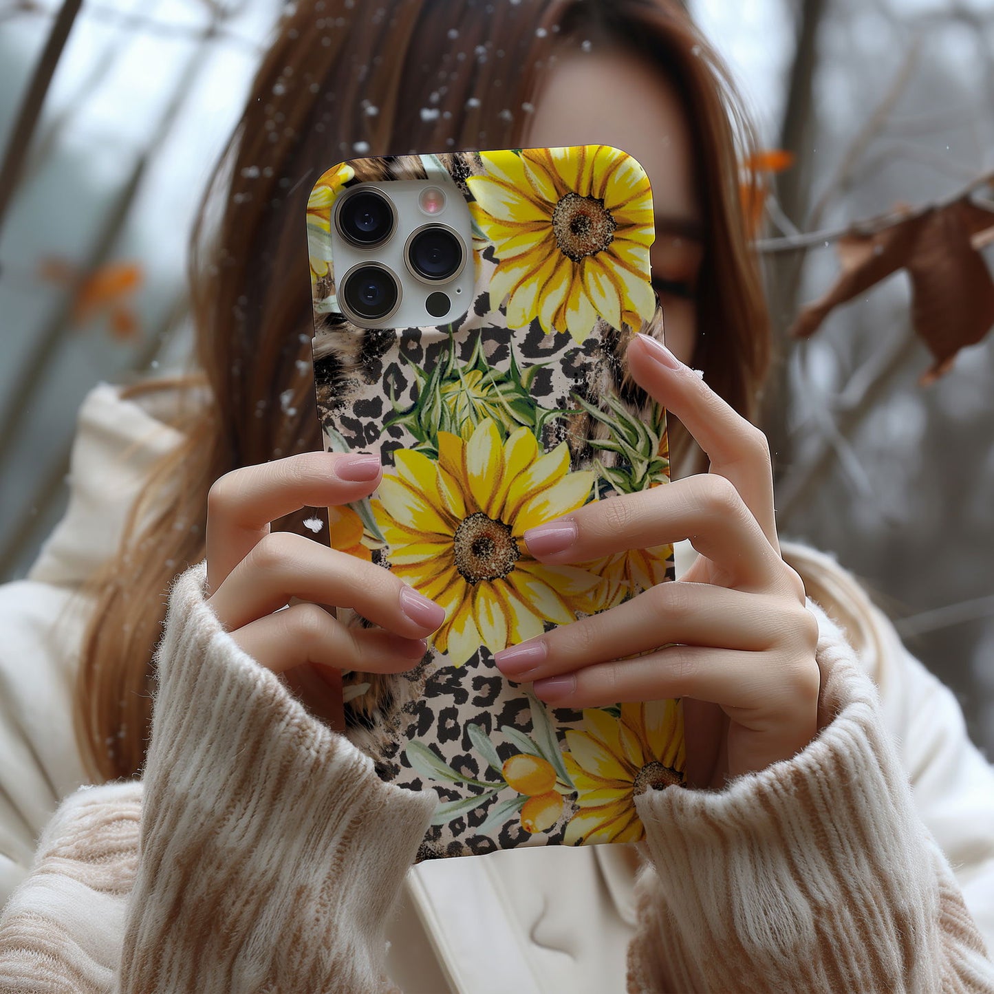 Vibrant Watercolor Floral iPhone Case Magsafe iPhone Case - Artistic & Colorful Protection for Your Device - Techy Treasures -  