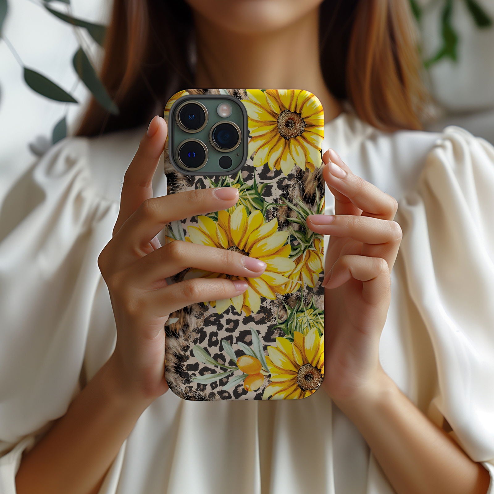 Vibrant Watercolor Floral iPhone Case Magsafe iPhone Case - Artistic & Colorful Protection for Your Device - Techy Treasures -  