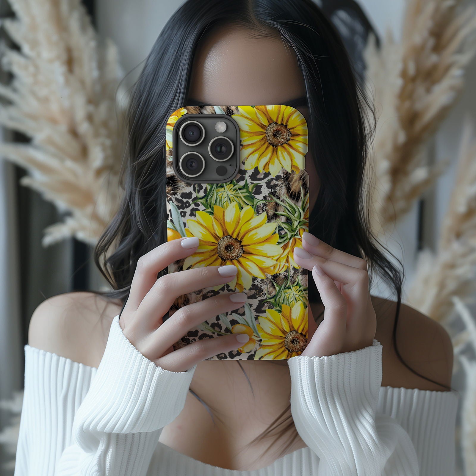 Vibrant Watercolor Floral iPhone Case Magsafe iPhone Case - Artistic & Colorful Protection for Your Device - Techy Treasures -  