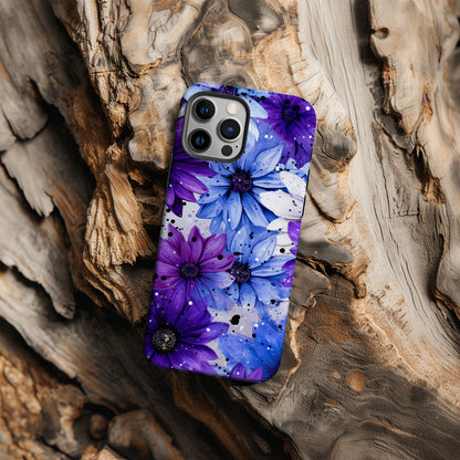 Vibrant Watercolor Floral iPhone Case Magsafe iPhone Case - Artistic & Colorful Protection for Your Device - Techy Treasures -  