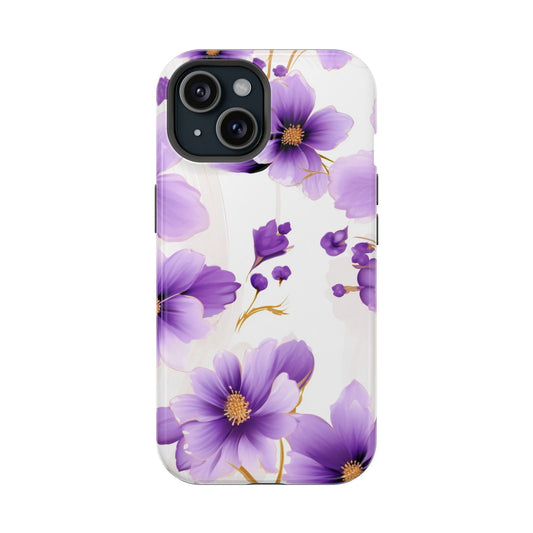 Vibrant Watercolor Floral iPhone Case Magsafe iPhone Case - Artistic & Colorful Protection for Your Device - Techy Treasures - Mobile Phone Cases 