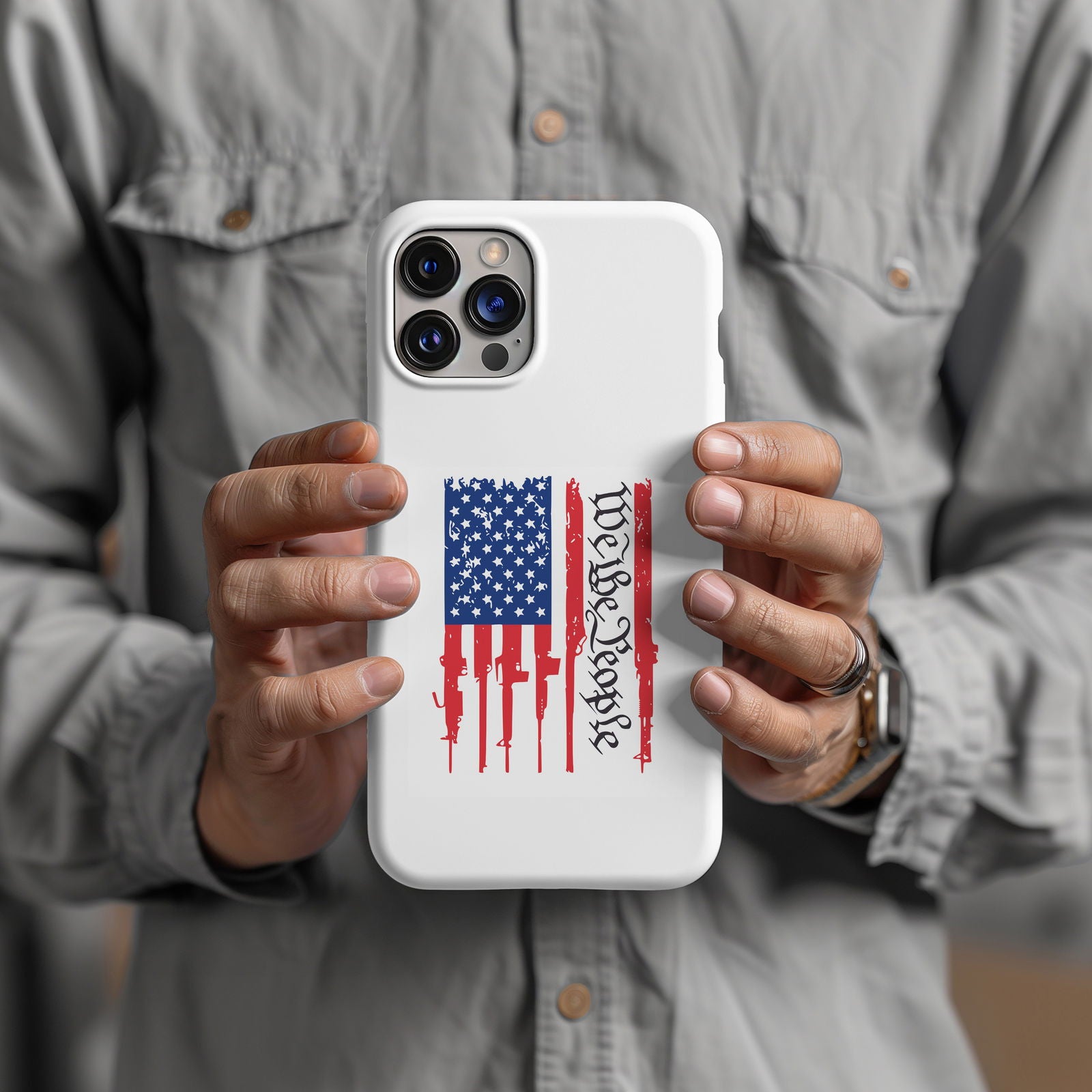 We The People Flag Magsafe iPhone Tough Case - Techy Treasures -  