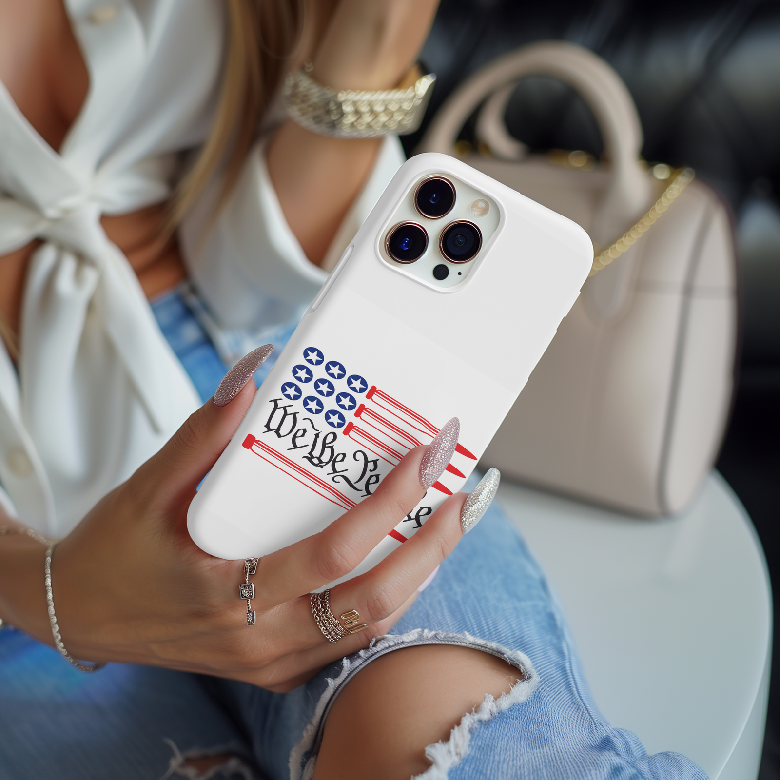 We The People Flag Magsafe iPhone Tough Case - Techy Treasures -  