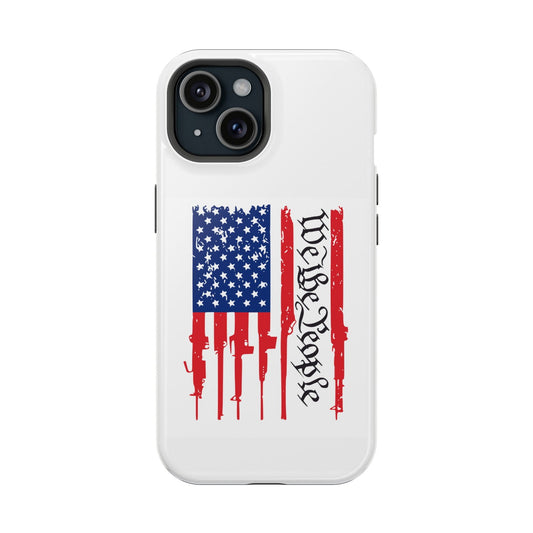 We The People Flag Magsafe iPhone Tough Case - Techy Treasures - Phone Case 
