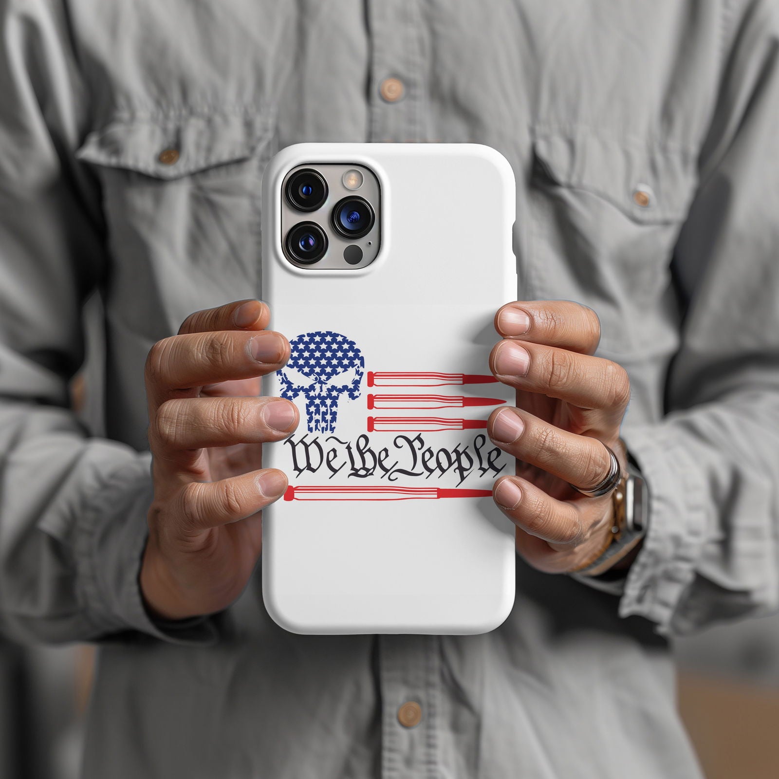 We The People Magsafe iPhone Tough Case - Techy Treasures -  