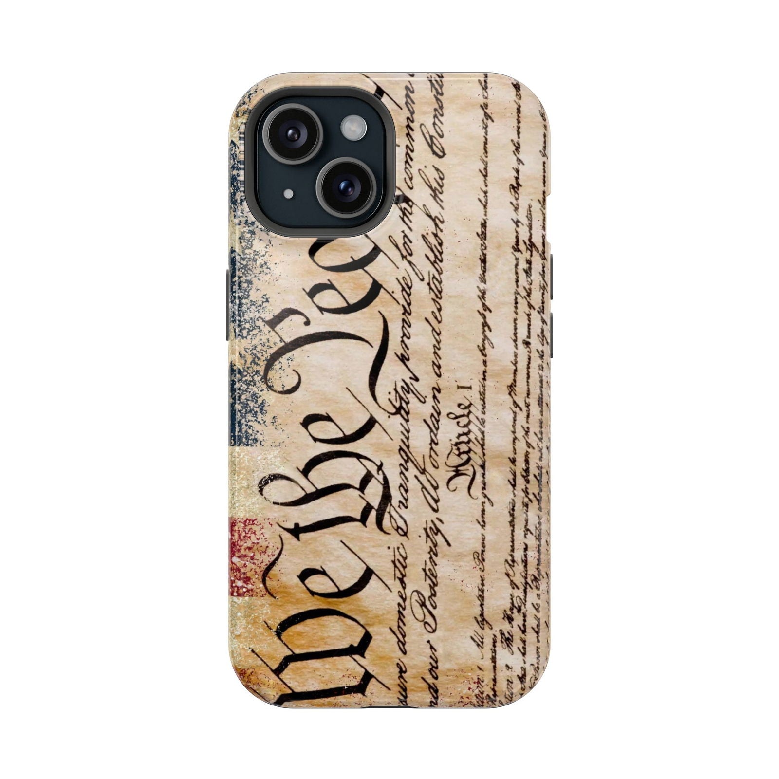We the People Magsafe iPhone Tough Case - Techy Treasures - Phone Case 