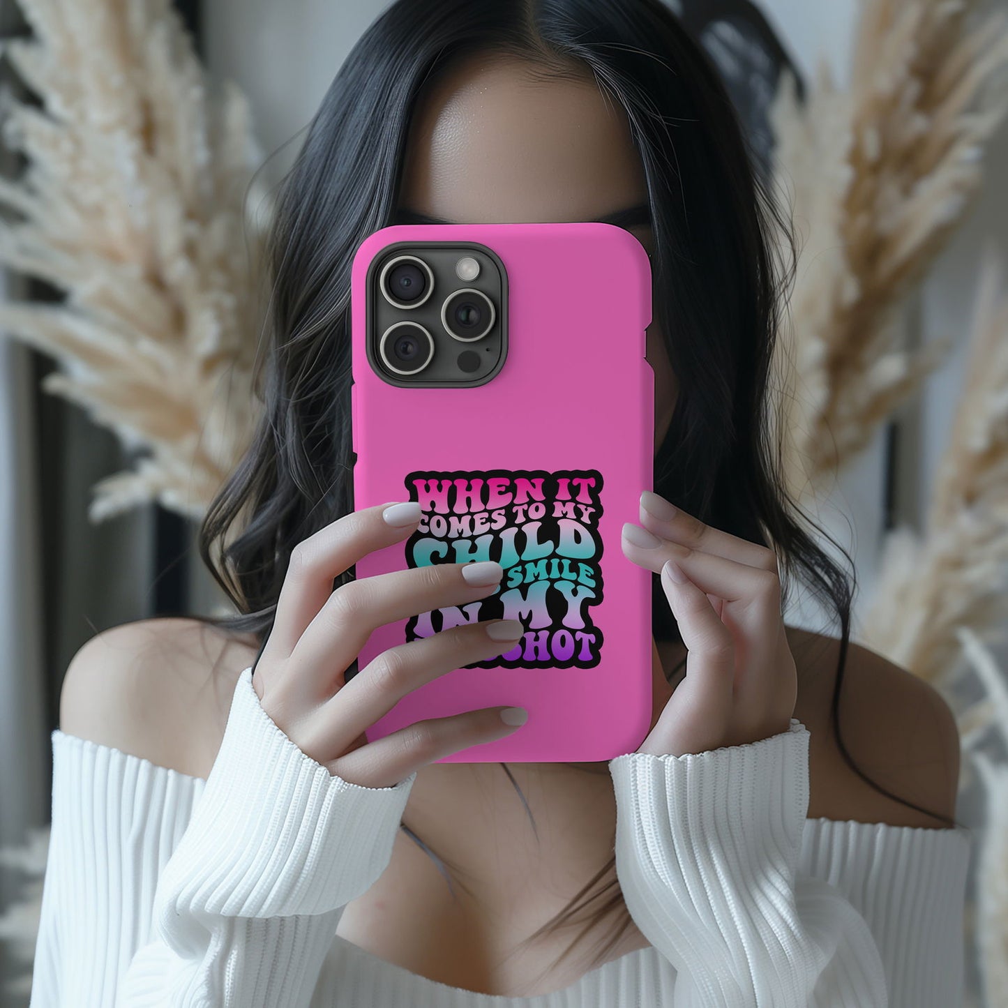 When It Comes To My Child I Will Smile In My Mugshot Magsafe iPhone Tough Case - Techy Treasures -  