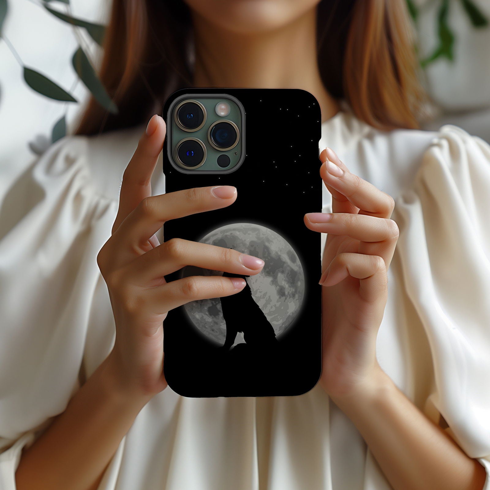 Wolf Moon Magsafe iPhone Case - Techy Treasures -  