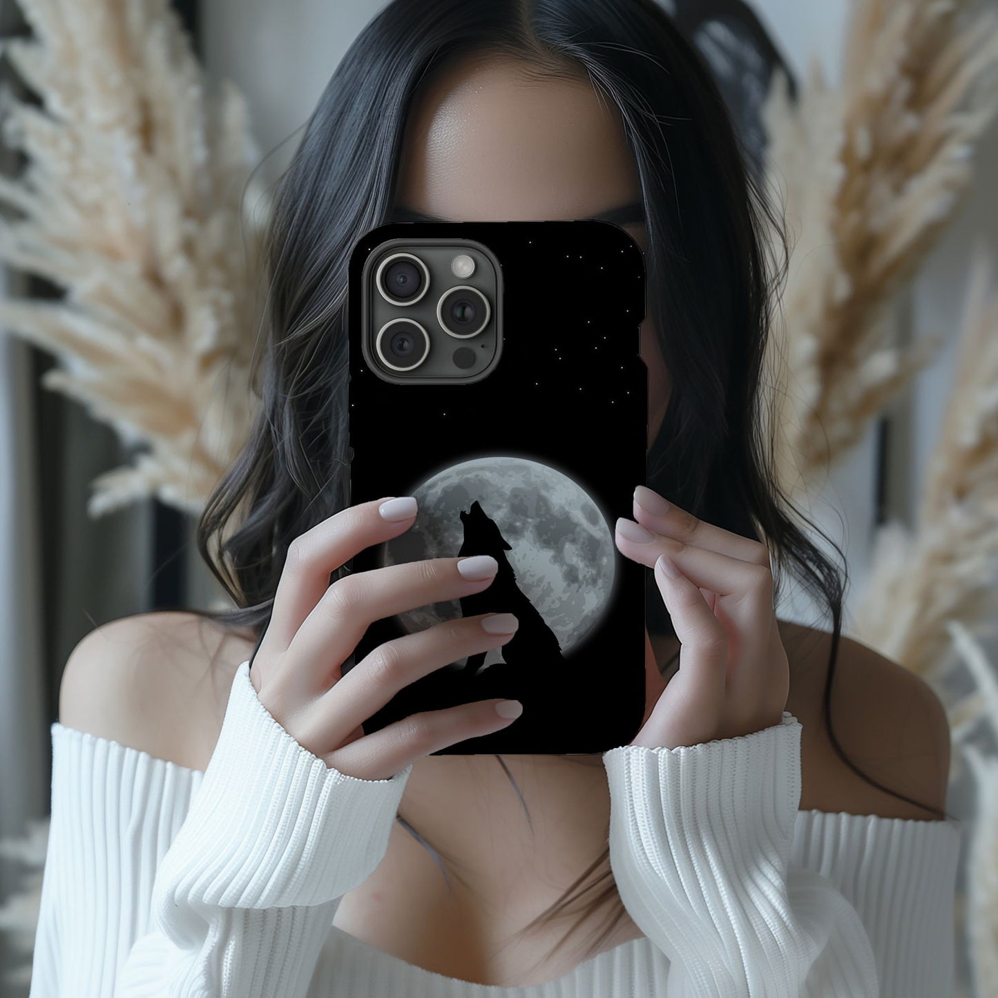 Wolf Moon Magsafe iPhone Case - Techy Treasures -  