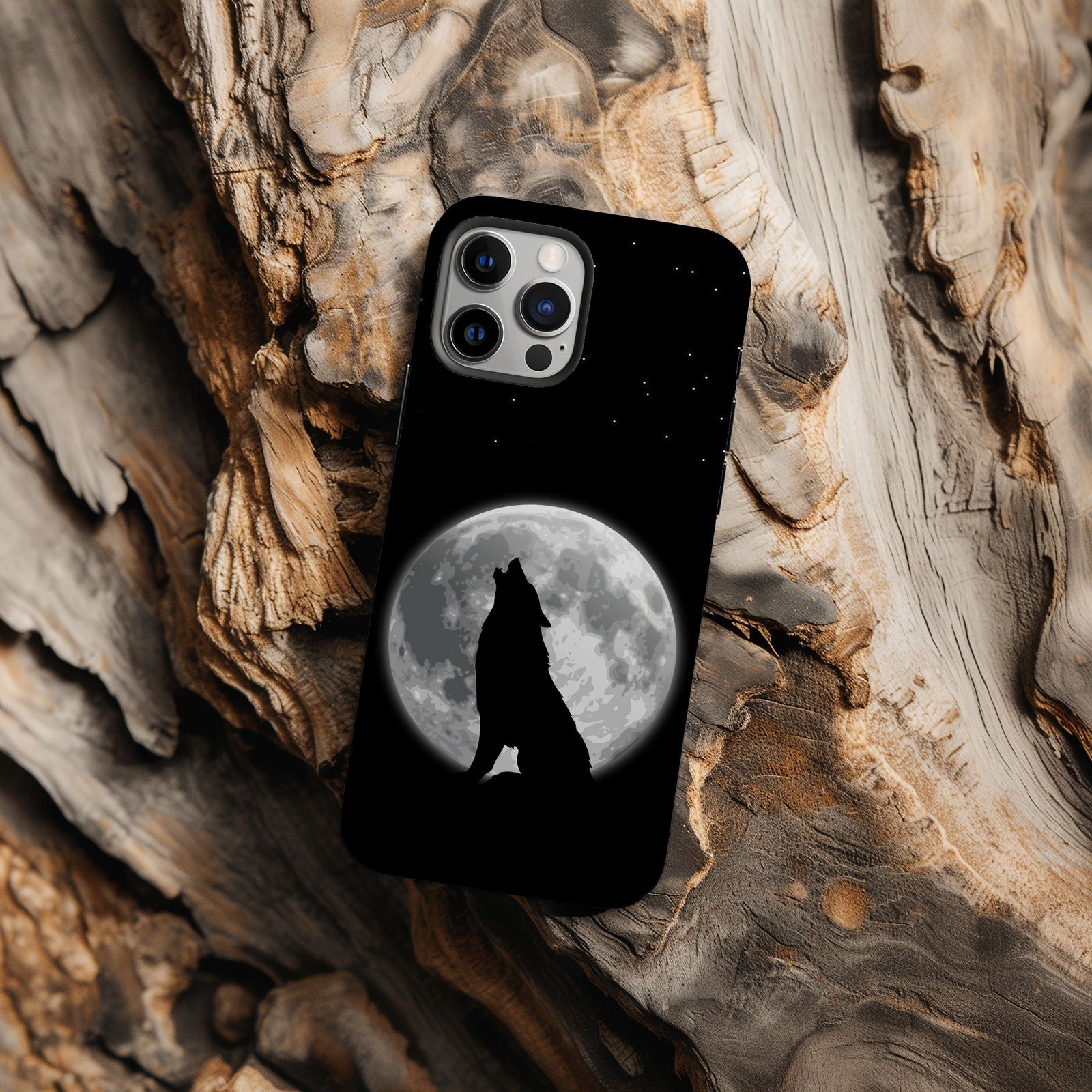 Wolf Moon Magsafe iPhone Case - Techy Treasures -  