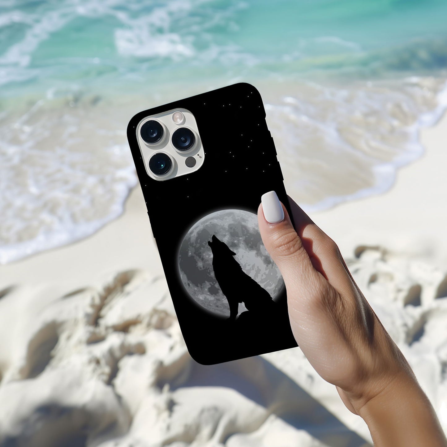 Wolf Moon Magsafe iPhone Case - Techy Treasures -  
