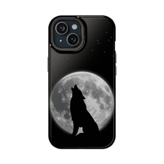 Wolf Moon Magsafe iPhone Case - Techy Treasures - Mobile Phone Cases 