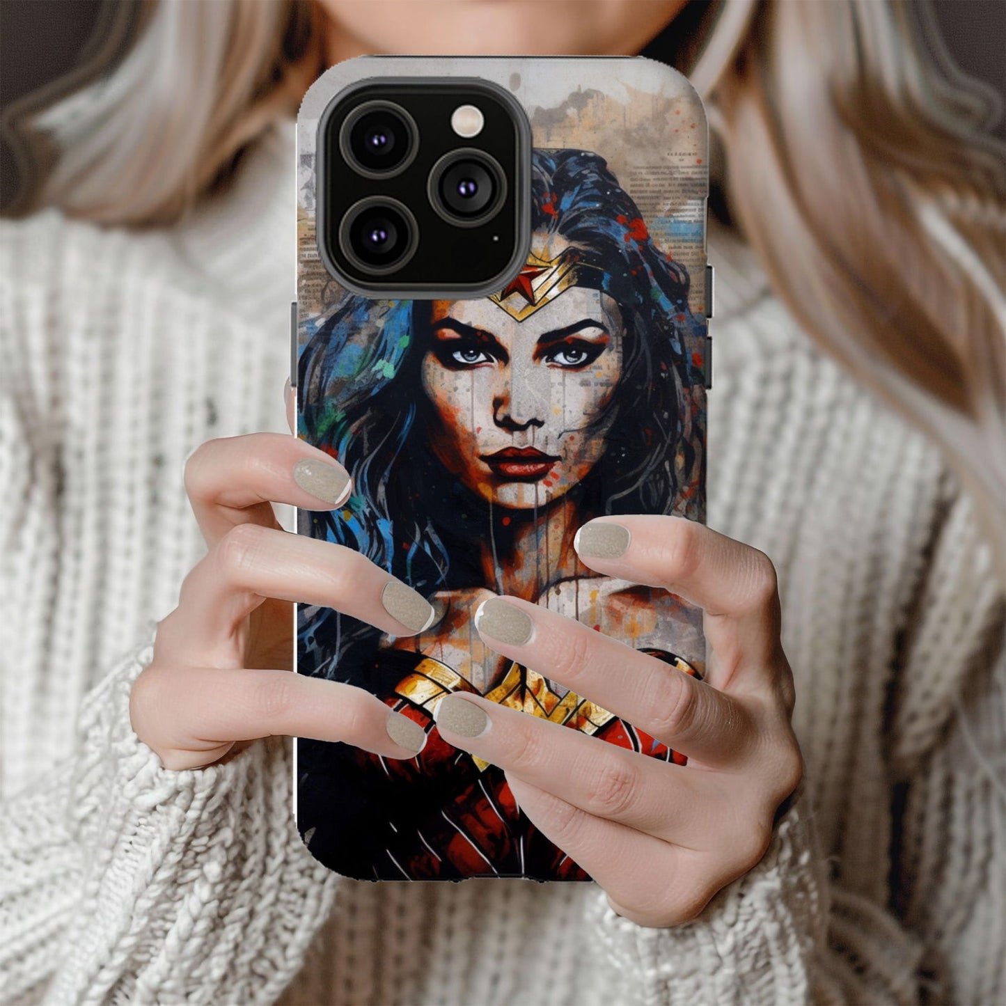Wonder Woman Amazon Warrior Magsafe Tough Phone Case - Techy Treasures -  
