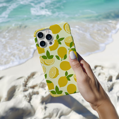 Yellow Lemon Magsafe iPhone Case - Techy Treasures -  