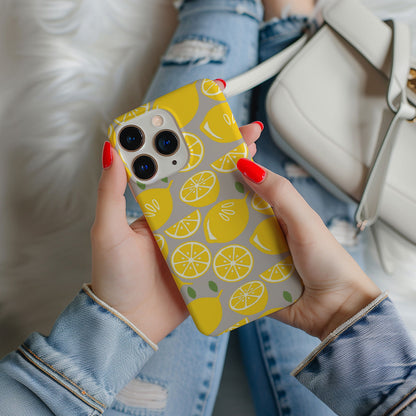 Yellow Lemon Magsafe iPhone Case - Techy Treasures -  