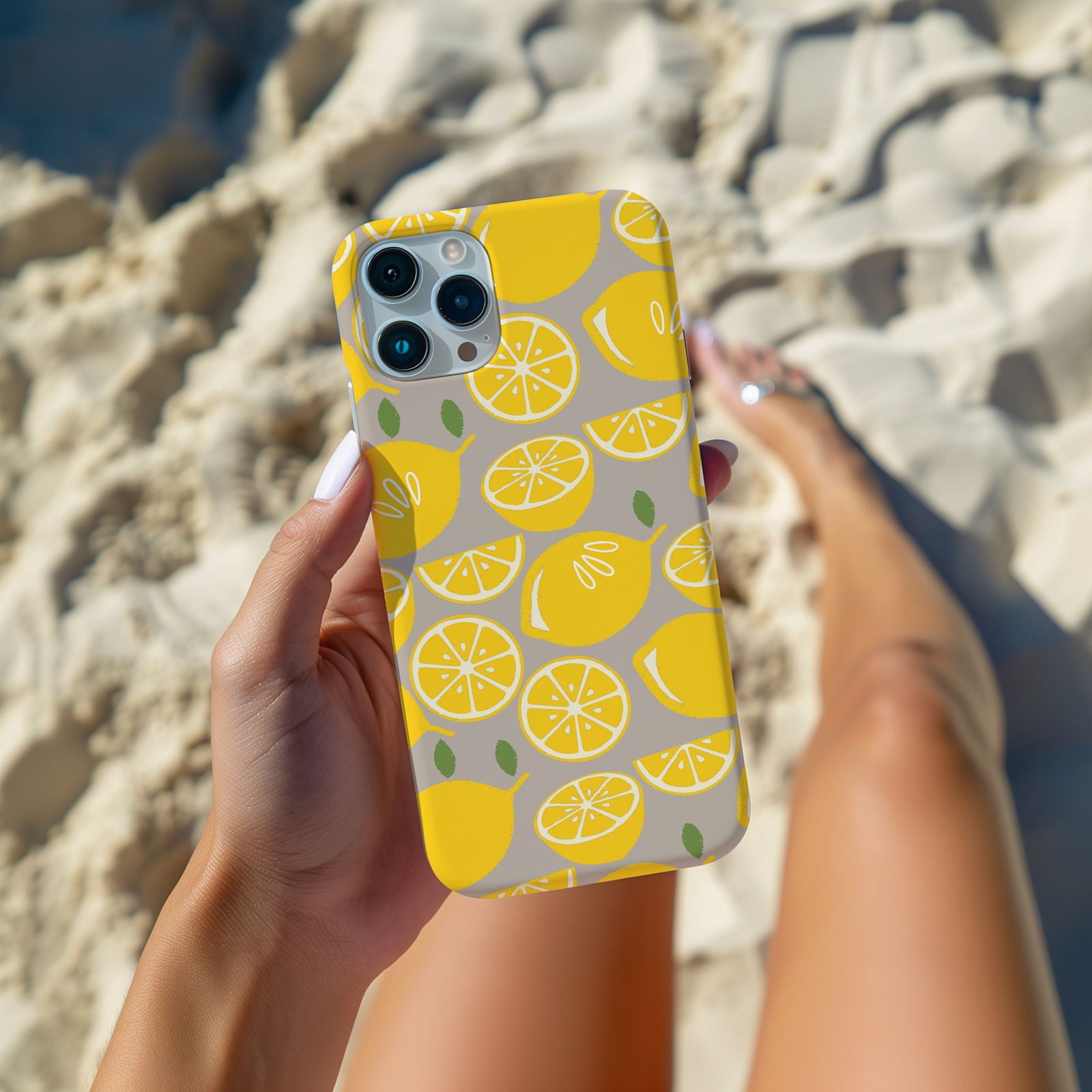 Yellow Lemon Magsafe iPhone Case - Techy Treasures -  